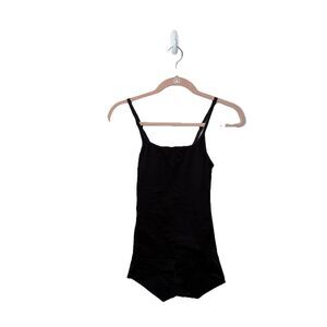 Maidenform Flexees All Over Confidence Black W83055 Shape Wear Girdle Size Small
